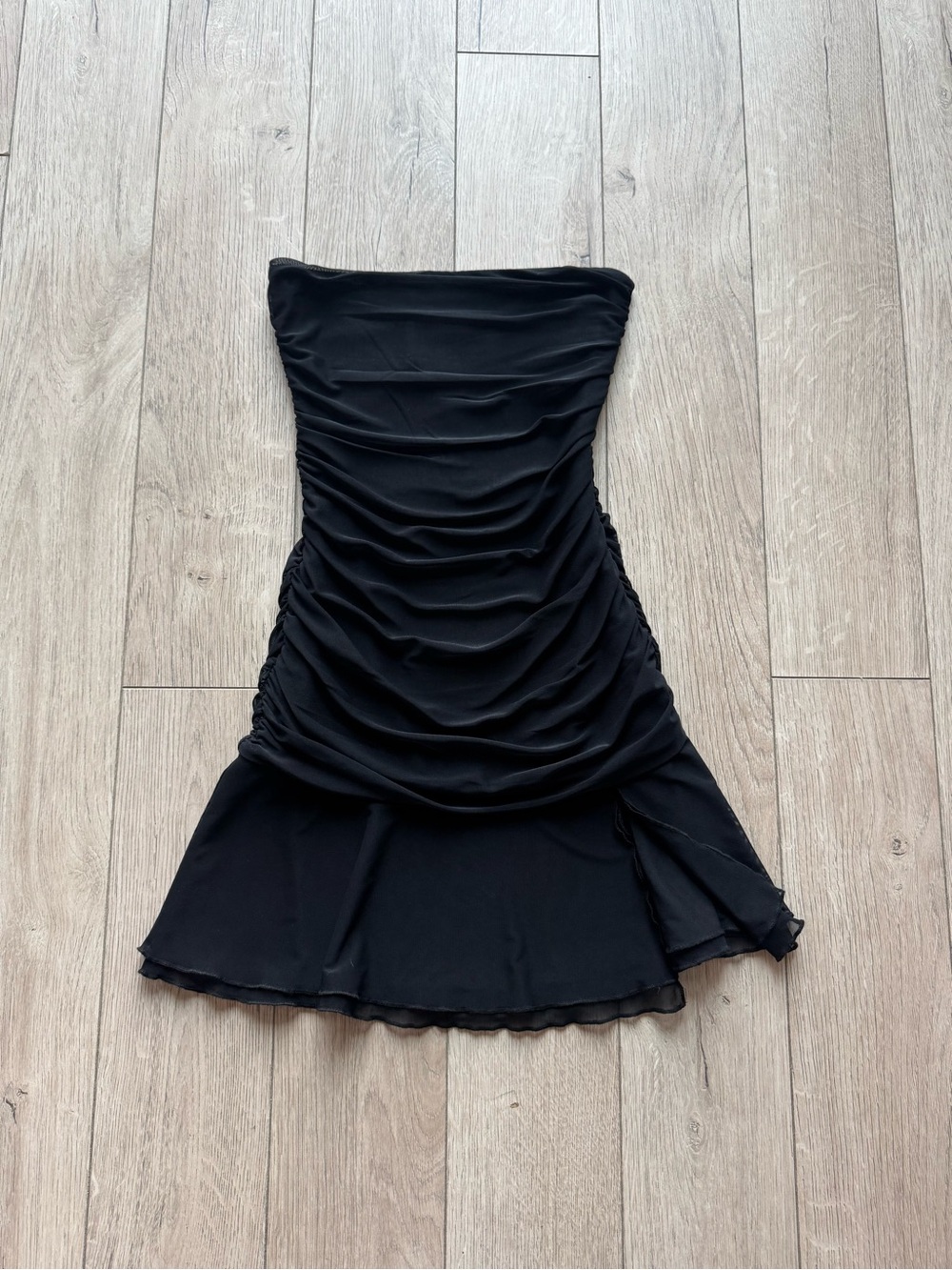 White Fox Taking Advantage Mini Dress Black
